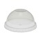Pactiv Corp. EarthChoice Strawless RPET Lid Dome Lid fits 12 oz. to 24 oz. A Cups - Clear (900/Carton)